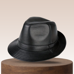 Timothy | Klassiver Leder Fedora Hut
