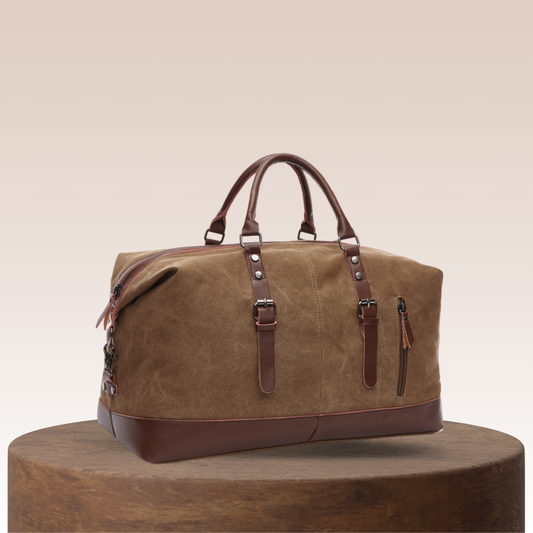 Leo | Stilvolles Leder-Reiseset | Weekender Bag