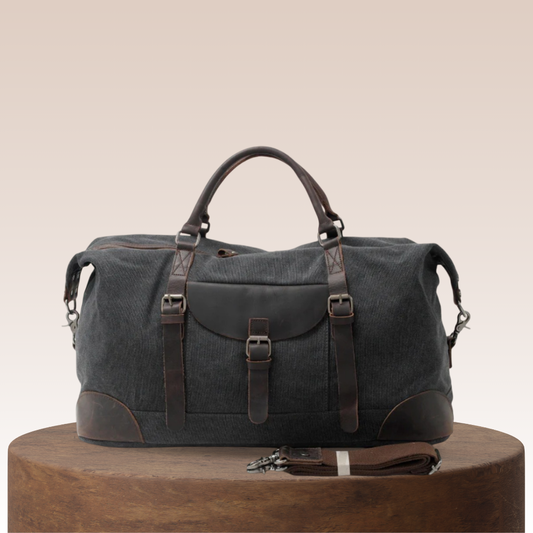Francis | Vintage Robust Leder Duffle Bag